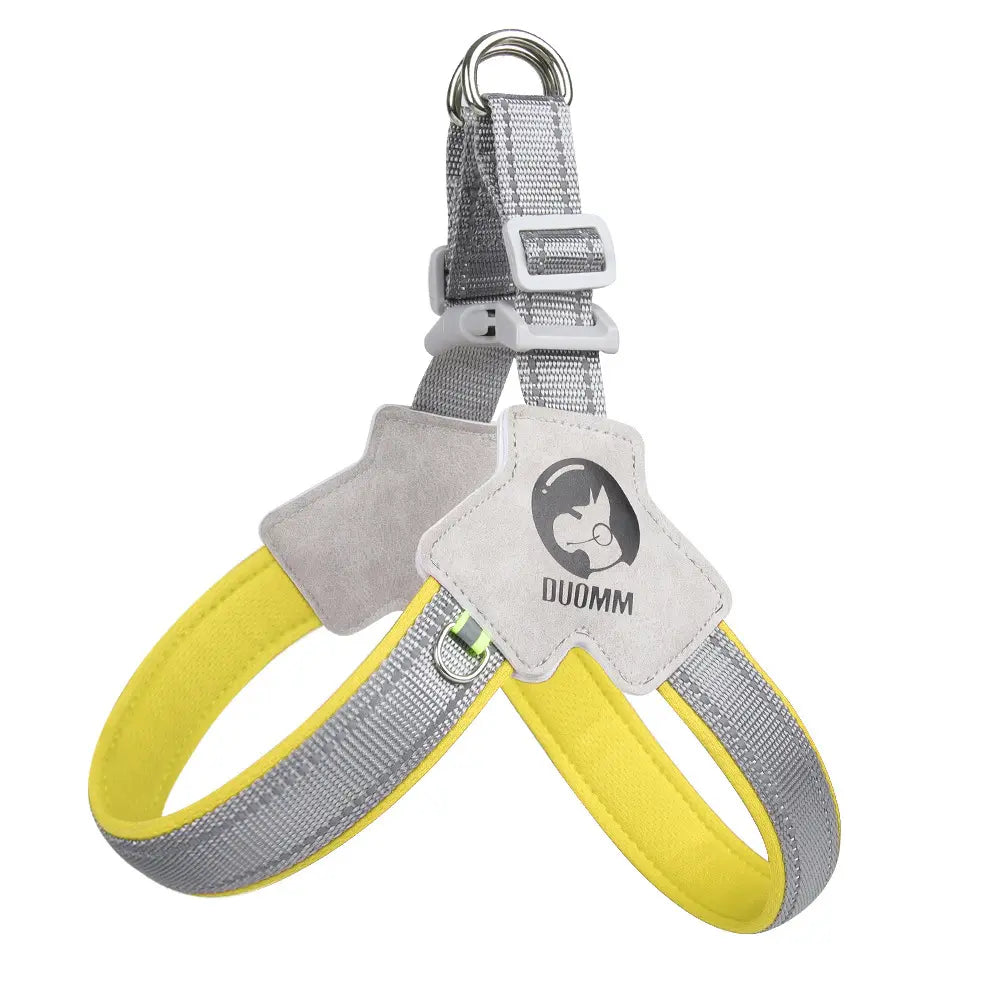 Dog Harness Leash for Small and Medium-Sized Dogs Such as Corgis, Shiba Inus, and French Bulldogs; Collar/Vest Style Dog Walker Leash/Pet Collar